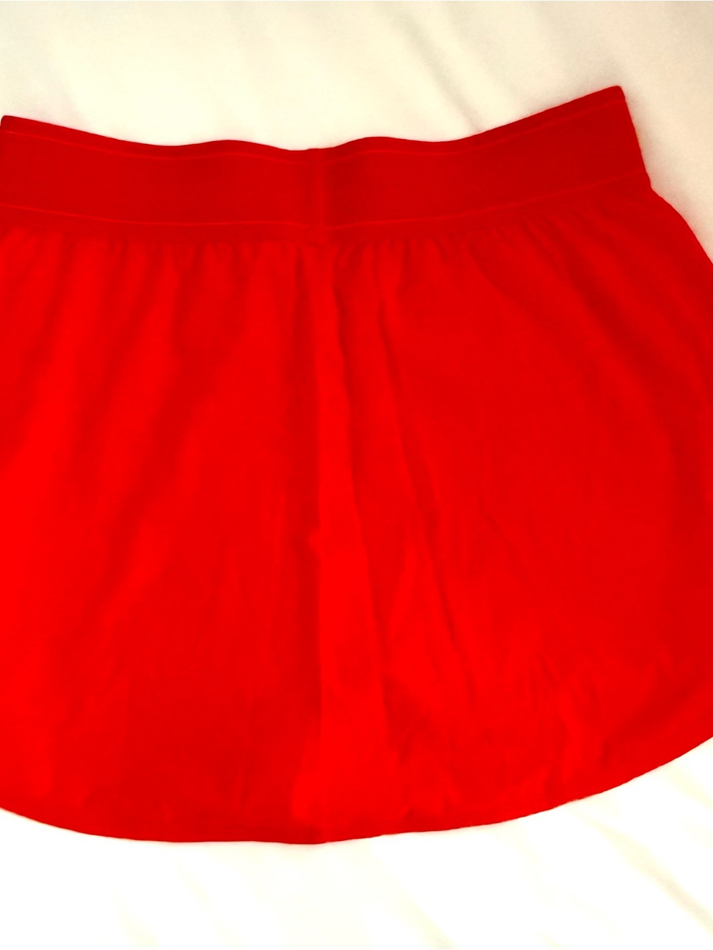 ALO Yoga Red Athletic Skort with Built-In Shorts - Picture 2 of 2